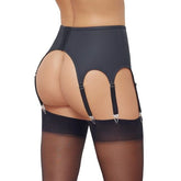 Cottelli Collection 8 Strap Suspender Belt Black from Nice 'n' Naughty